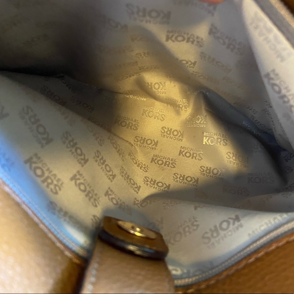 Michael Kors (Vintage) Hamilton, Purse, Tan - Picture 5 of 9
